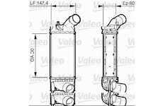 chladič turba VALEO 818853