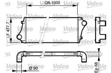 chladič turba VALEO 818877