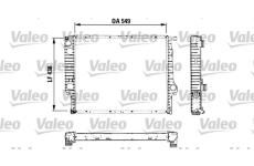 Chladič, chlazení motoru VALEO 819422