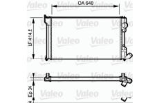 Chladič, chlazení motoru VALEO 819428