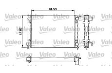 Chladič, chlazení motoru VALEO 883727