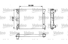 Chladič, chlazení motoru VALEO 883818