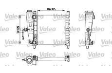 Chladič, chlazení motoru VALEO 883826