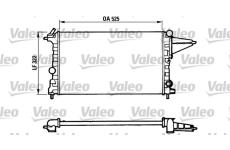Chladič, chlazení motoru VALEO 883877