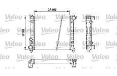 Chladič motora VALEO 883958