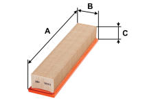 Vzduchový filtr VALEO 585003