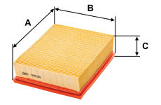 Vzduchový filter VALEO 585006