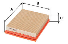 Vzduchový filter VALEO 585027