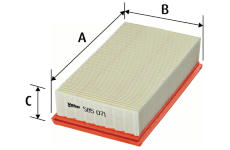 Vzduchový filtr VALEO 585071