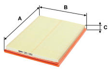 Vzduchový filtr VALEO 585088