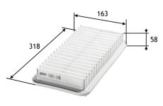 Vzduchový filtr VALEO 585126
