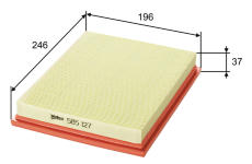 Vzduchový filtr VALEO 585127