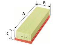 Vzduchový filtr VALEO 585130