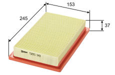 Vzduchový filtr VALEO 585141