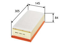 Vzduchový filtr VALEO 585145