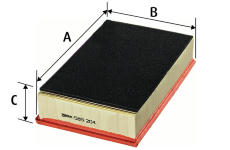 Vzduchový filtr VALEO 585204