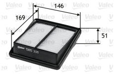 Vzduchový filtr VALEO 585221