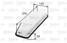Vzduchový filtr VALEO 585240