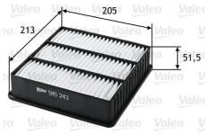 Vzduchový filtr VALEO 585243