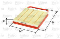 Vzduchový filtr VALEO 585259