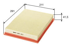 Vzduchový filtr VALEO 585263