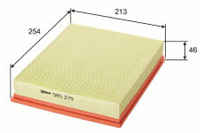 Vzduchový filtr VALEO 585279