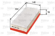 Vzduchový filtr VALEO 585294