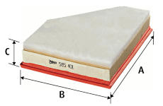 Vzduchový filtr VALEO 585401