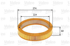 Vzduchový filtr VALEO 585619