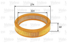 Vzduchový filtr VALEO 585620