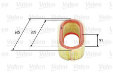 Vzduchový filtr VALEO 585647