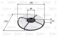 Vzduchový filtr VALEO 585704