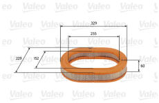 Vzduchový filtr VALEO 585723