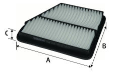 Vzduchový filtr VALEO 728713