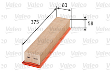 Vzduchový filtr VALEO 585003