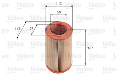 Vzduchový filtr VALEO 585623