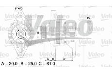 generátor VALEO 437151