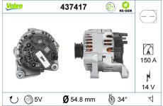 generátor VALEO 437417