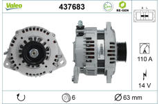 generátor VALEO 437683