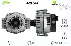 Alternátor VALEO 439743