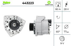 generátor VALEO 443223