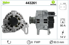 Alternátor VALEO 443261