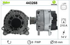 Alternátor VALEO 443268