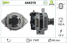 generátor VALEO 444315