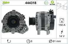 generátor VALEO 444318