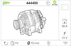 generátor VALEO 444486