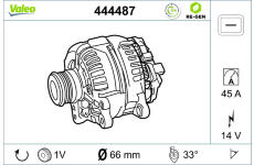 generátor VALEO 444487