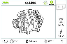 generátor VALEO 444494