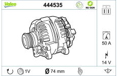 generátor VALEO 444535