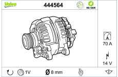 generátor VALEO 444564